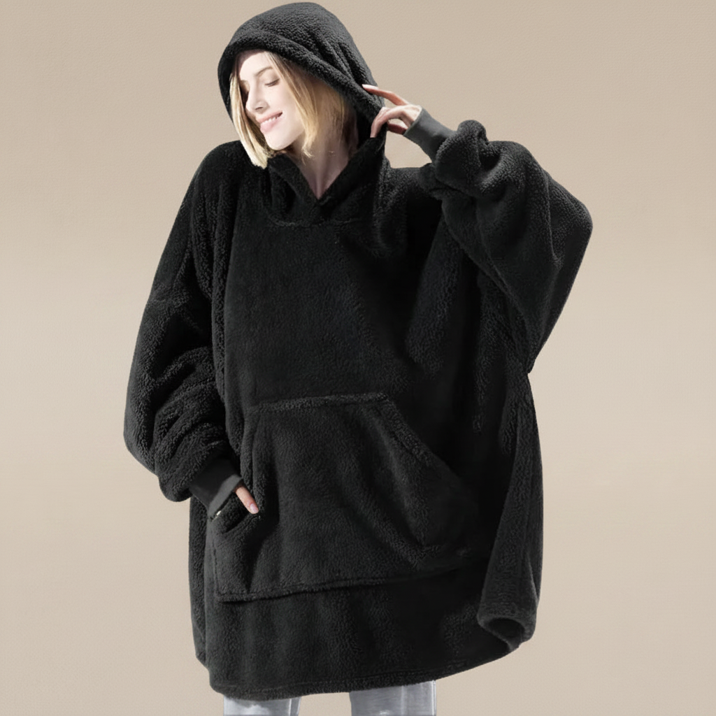 Black Hoodie with themed background