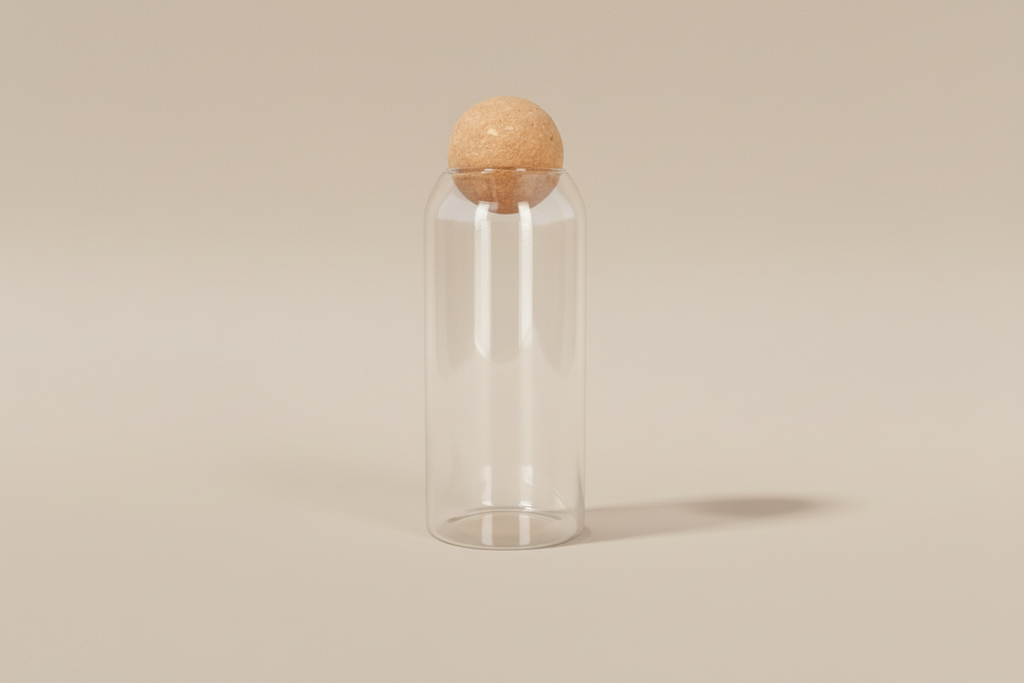 Storage Jar with Theme Background