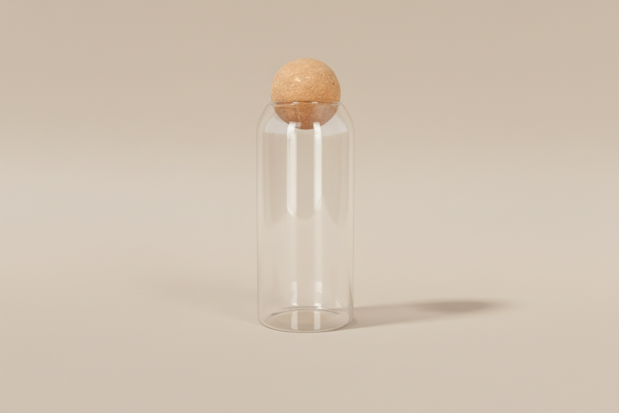 Storage Jar with Theme Background